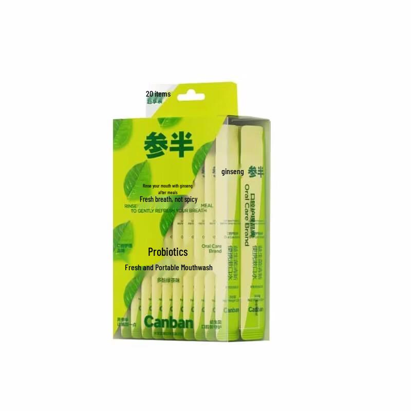 

Canban Green Tea Probiotic Mouthwash