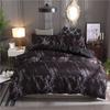 Versatile Marble Pattern Soft Bedding Duvet Cover Set With Matching Pillowcase Choices