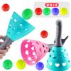 Children'S Ejection And Docking Ball Indoor Children'S Elastic Throwing And Receiving Ball Parent-Child Interaction Sensory Integration Training