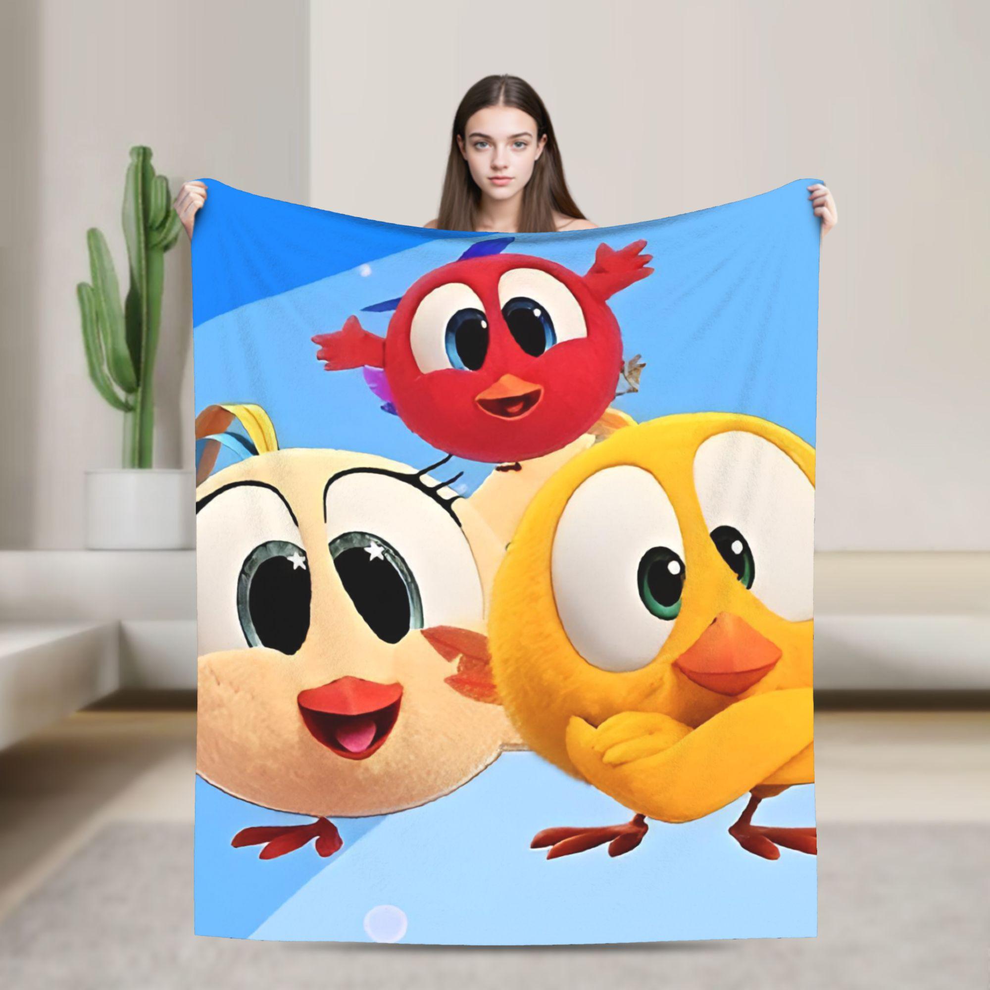 Where s Chicky Blanket Quality Warm Throw Blanket Winter Decorative Couch Chair Fashion Bedspread 30x40in