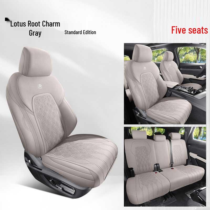 BYD Tang DMI 2025 Saddle Mat Suede Seat Cover for Tang DMPEV.