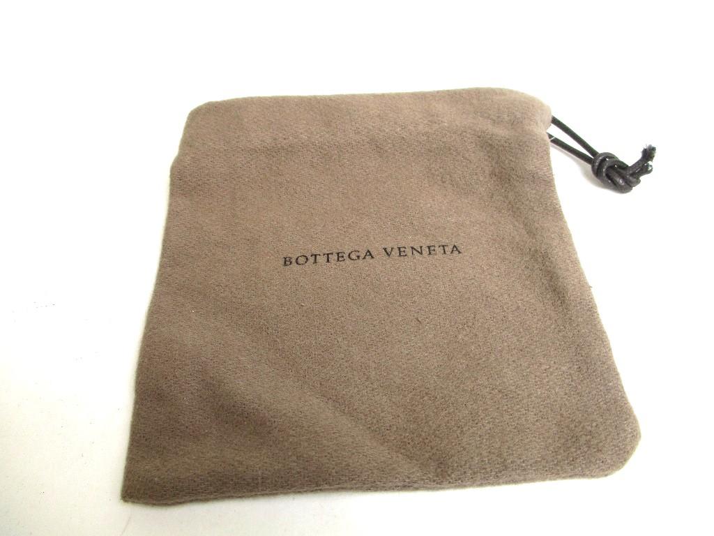 Authentic BOTTEGA VENETA Intrecciato Black Blue Leather Bifold Bill Wallet #a469  Refurbished