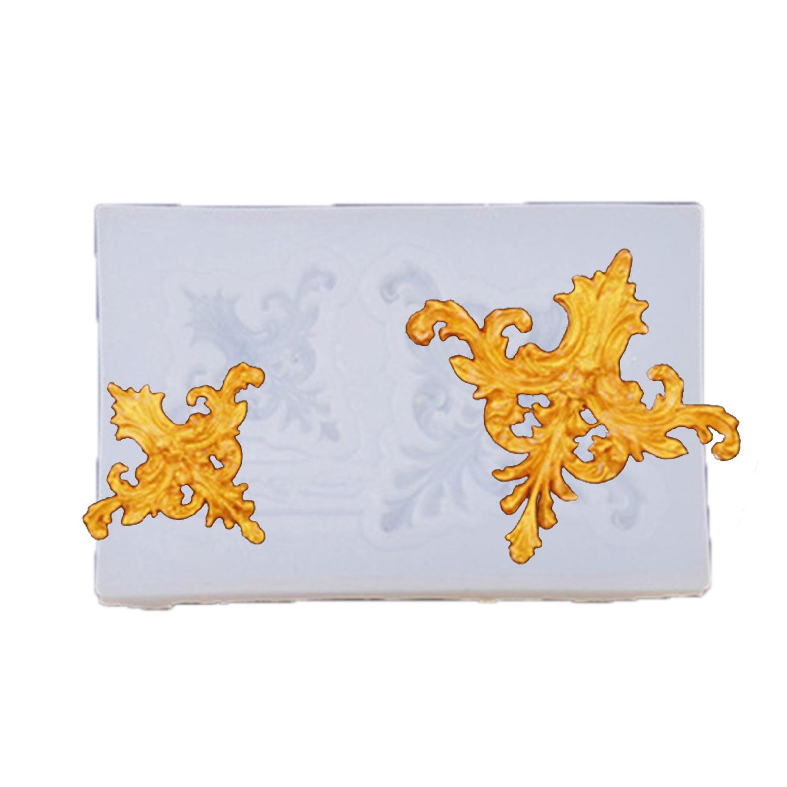 

Reusable Fondant Border Mold Set European Inspired Embossed Detailing Ideal For Professional Home
