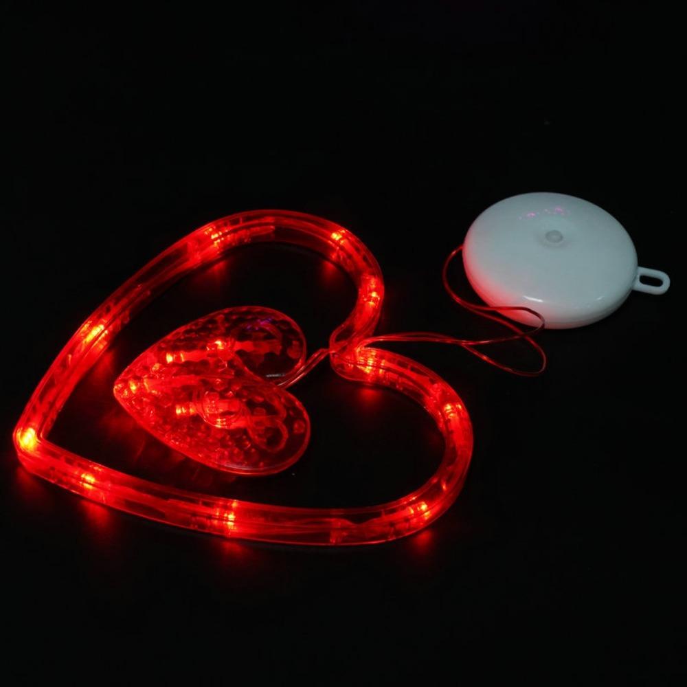Heart Shaped Window Led Light Battery Powered with Timer Hanging Led Lamp Plastic Love Sucker Lamp