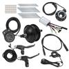 36V 250W Hub Motor EBike Conversion Kit with KT900S Display Meter for 700C 12G Wheel(Rear Freewheel Motor )