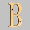 4 Inch Metal Address Sign 10mm Size Outdoor House Number Address Sign Brass House Number  Mailbox