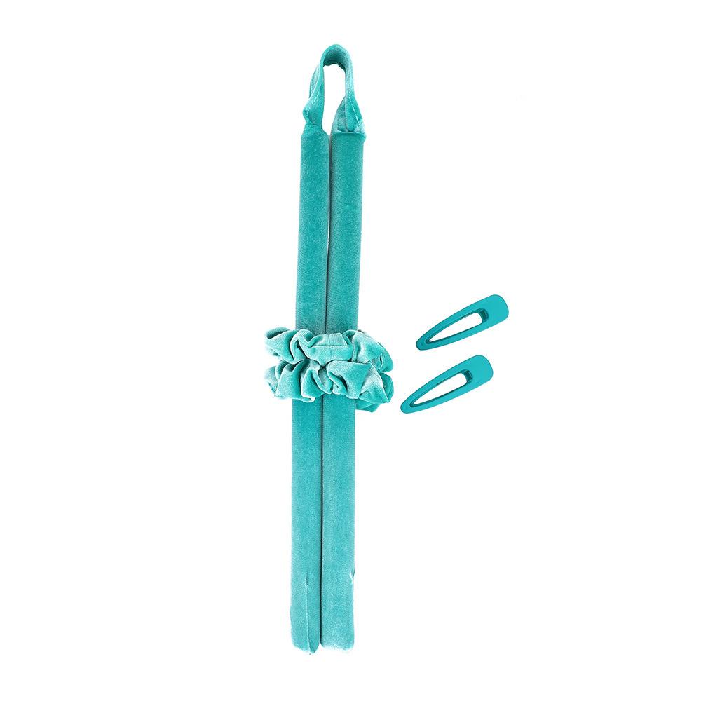 EVA Big Wave Curling Wand No Heat Microfiber Super Plush Heatless Curling Iron Lazy Curling Wand Heatless Curls Rollers Ribbon