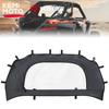 KEMIMOTO Parbriz Spate Moale Negru UTV Compatibil cu Polaris RZR PRO XP /RZR Turbo R 2020-2023 2024 Geam Spate Rezistent la Praf
