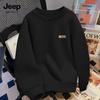 JEEP SPIRIT Men's Casual Round Neck Sweatshirt