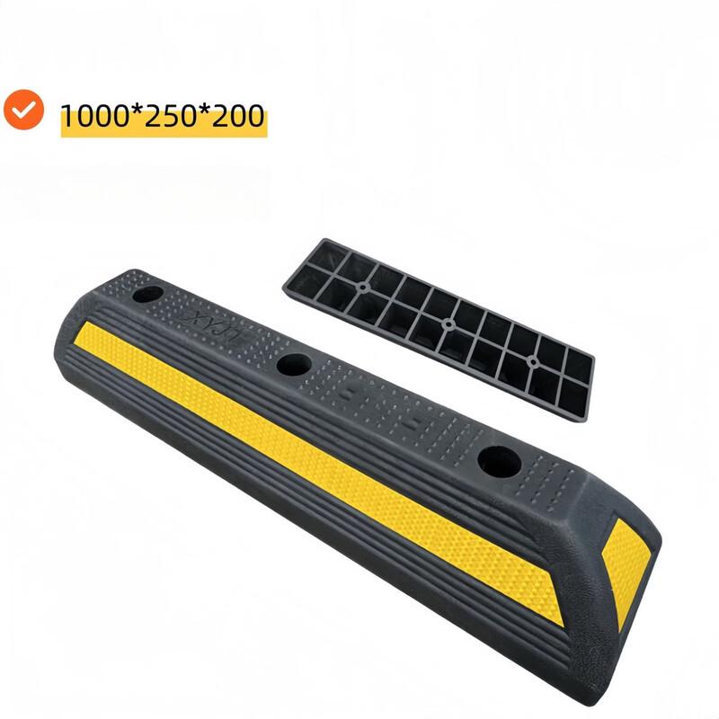 Heavy-Duty Rubber Wheel Chock
