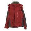 Outdoor Jacket S Red X Gray Hood Men's Used