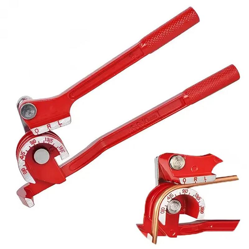Bender 1/4" 5/16" 3/8" Brake Pipe Rolling Brass Copper Tube Pipe Manual Bending Tool Type Fuel Brake Pipe Bender Hand Tool