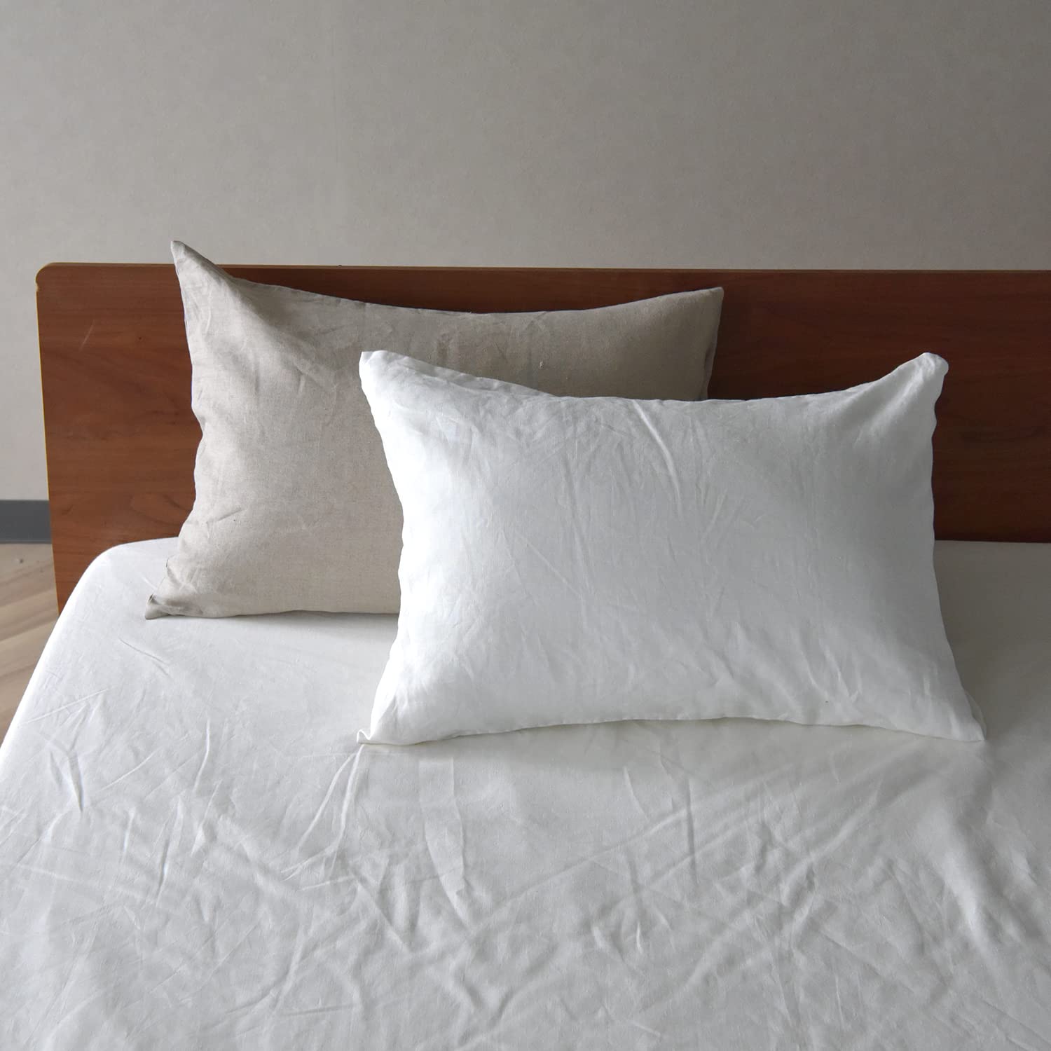 

Sleep Tailor Lino Набор Сделано в Подходит для 50x70см Наволочки в скандинавском стиле, 2, Япония, 100% лен, Подушки, Большой, Антибактериальный, Устойчивый к запахам,