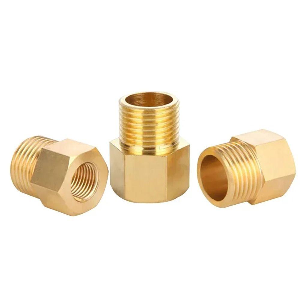 1Pcs Reducer Pipe Fitting 1/8 1/4 3/8 1/2 3/4 Water Gas Adapter New Hex Bushing Connectors
