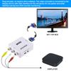 Mini AV2VGA Video Converter Convertor Box AV RCA CVBS To VGA Video Converter Conversor with 3.5mm Audio To PC HDTV