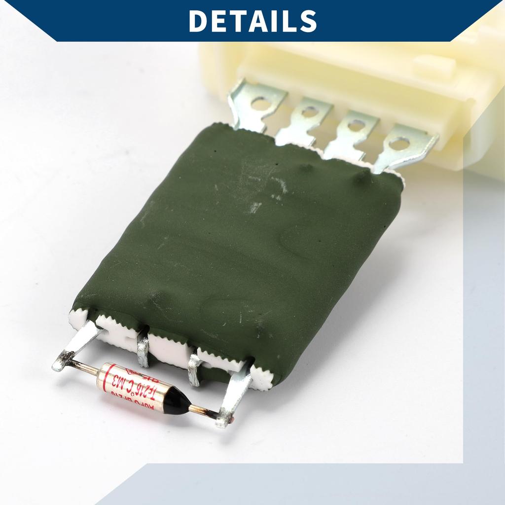 Hihaha No. 6001547488 HVAC Blower Motor Resistor/Inner Heater Blower Resistor for Dacia Duster 2010-2017/Durable/1 Piece