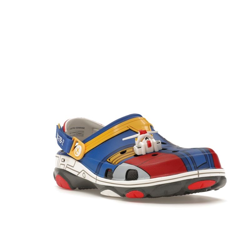 Gundam X Crocs All-Terrain Clog RX-78-2 Unisex Sneakers Blue Slate-Grey 210128-0DA