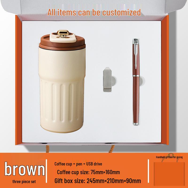 Custom Brass Bookmark Set - Premium Corporate Meeting Gift with Logo