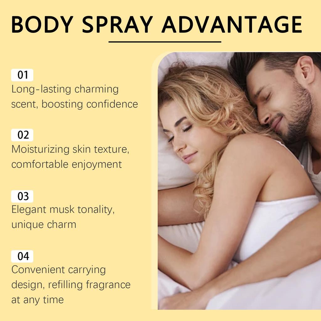 Men's Body Spray, Long-lasting Light Perfume, Fresh Perfume, Neck And Wrist, Mild, Portable And Portable Perfume(100ml)