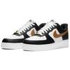 Nike Air Force 1 Low Black White Metallic Gold Sneakers CZ9189-001