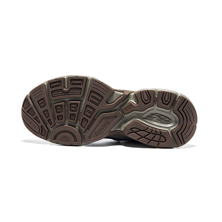 Saucony 2K Cavalry Retro Comfortable Slip Resistant Durable Low Top Casual Running Shoes Unisex sneaker Coffee-Brown S79053-6