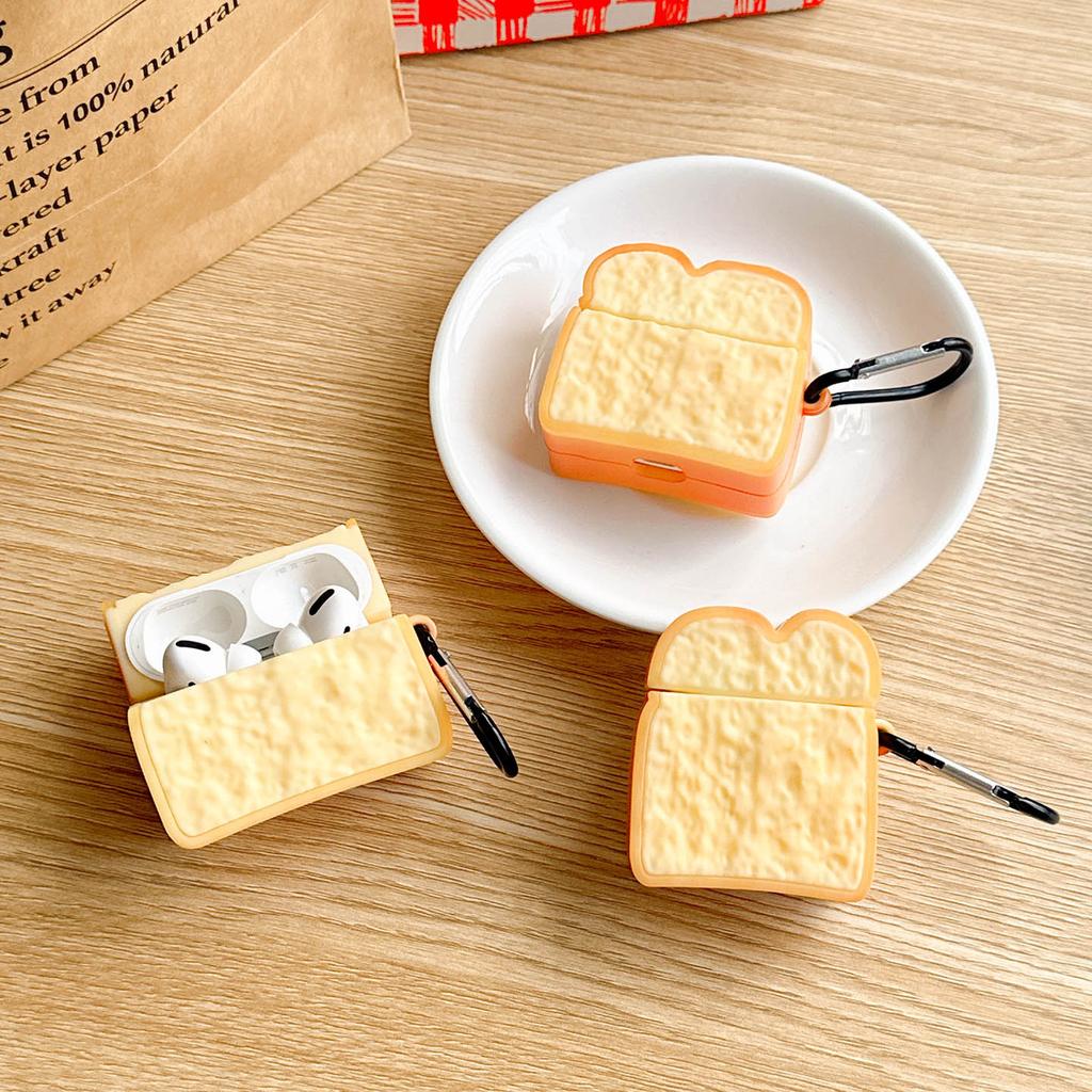 Toast Bread for Apple AirPods 1 Protective Case Pro1 Noise Reduction Version 1 Generation Anc Third Generation Bluetooth Headset Case