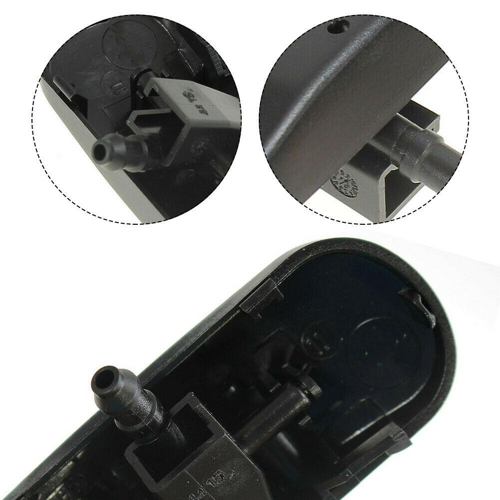 2Pcs Windscreen Washer Jet Spray Nozzle For VW CC Jetta Golf MK5 MK6 Passat Caddy