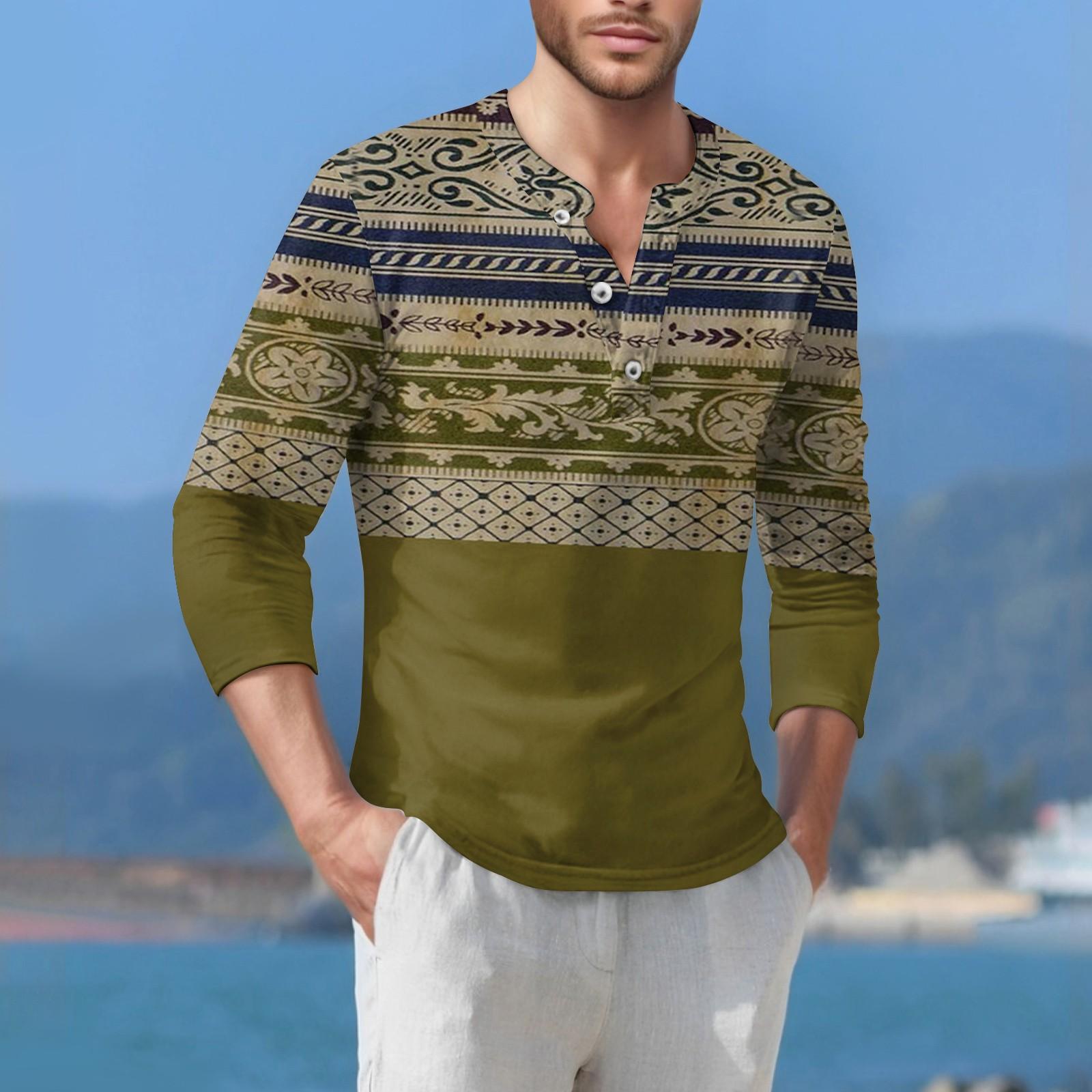 

Мужская футболка уличная повседневная мода с длинными рукавами L армия зеленый