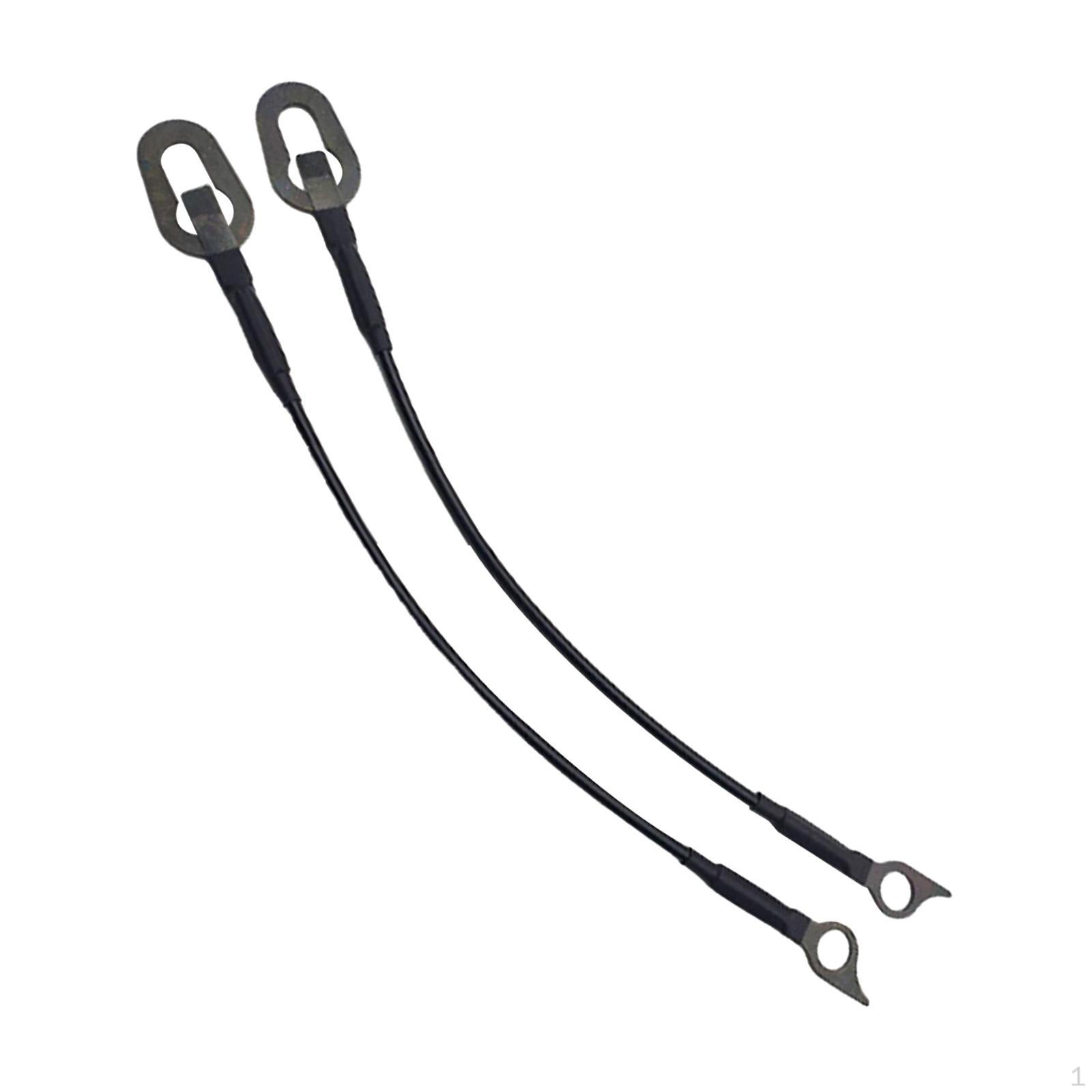 

2Pcs Tailgate Replacement Easy to Install High Performance Auto Parts Rear Support Cable Straps for