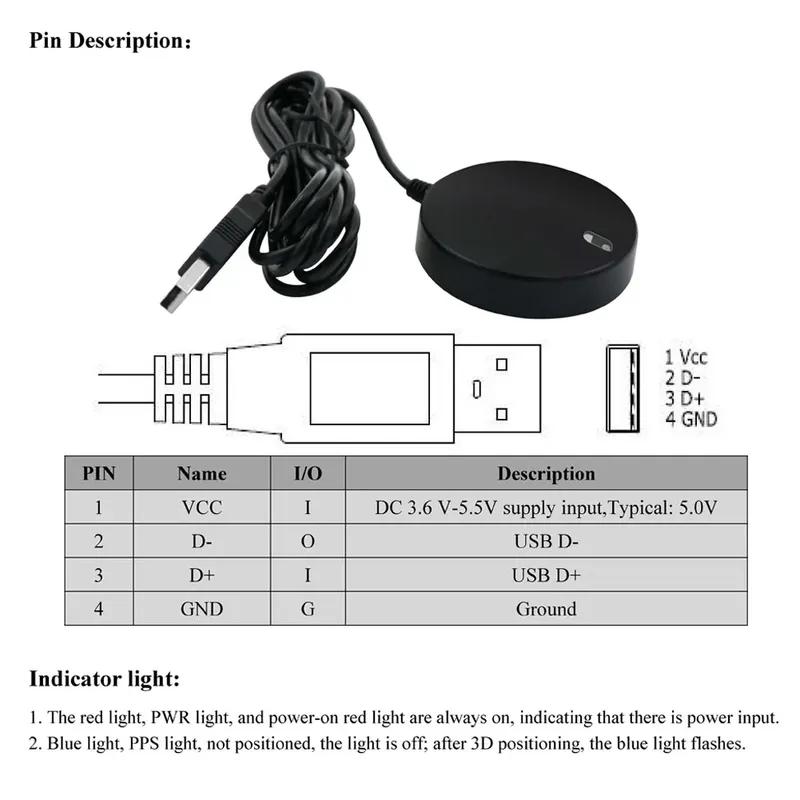 BEITIAN M10 GPS Module GALILEO Positioning Module Ultra-low Power TTL Level GNSS Receiver for Vehicle Drones Tracking