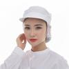 Cappello da Chef Tinta Unita Cotone Traspirante Rete Catering Cameriere Cappello da Cucina per Cucinare