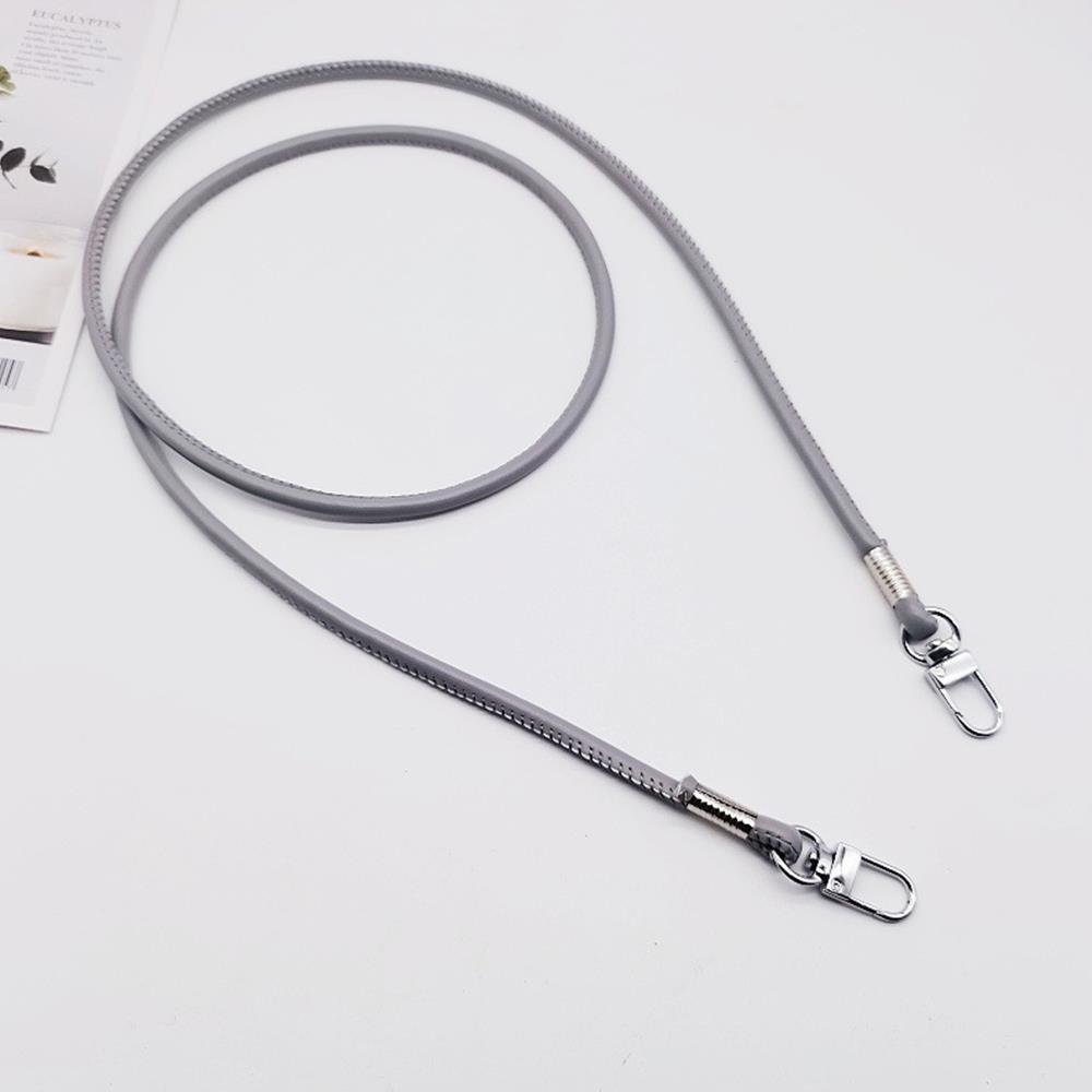 120cm PU Leather Bag Strap Crossbody Shoulder Bag Strap Luggage Strap Mobile Phone Lanyard Handbag Handle Replacement Bag Belt
