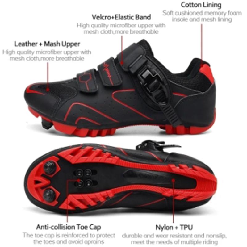 Hot Selling Men's And Women's Mtb Shoes, Cycling Speed Sports Shoes, Couple's Road Cycling, CycLing Shoes, Clip On Pedals, Spd M