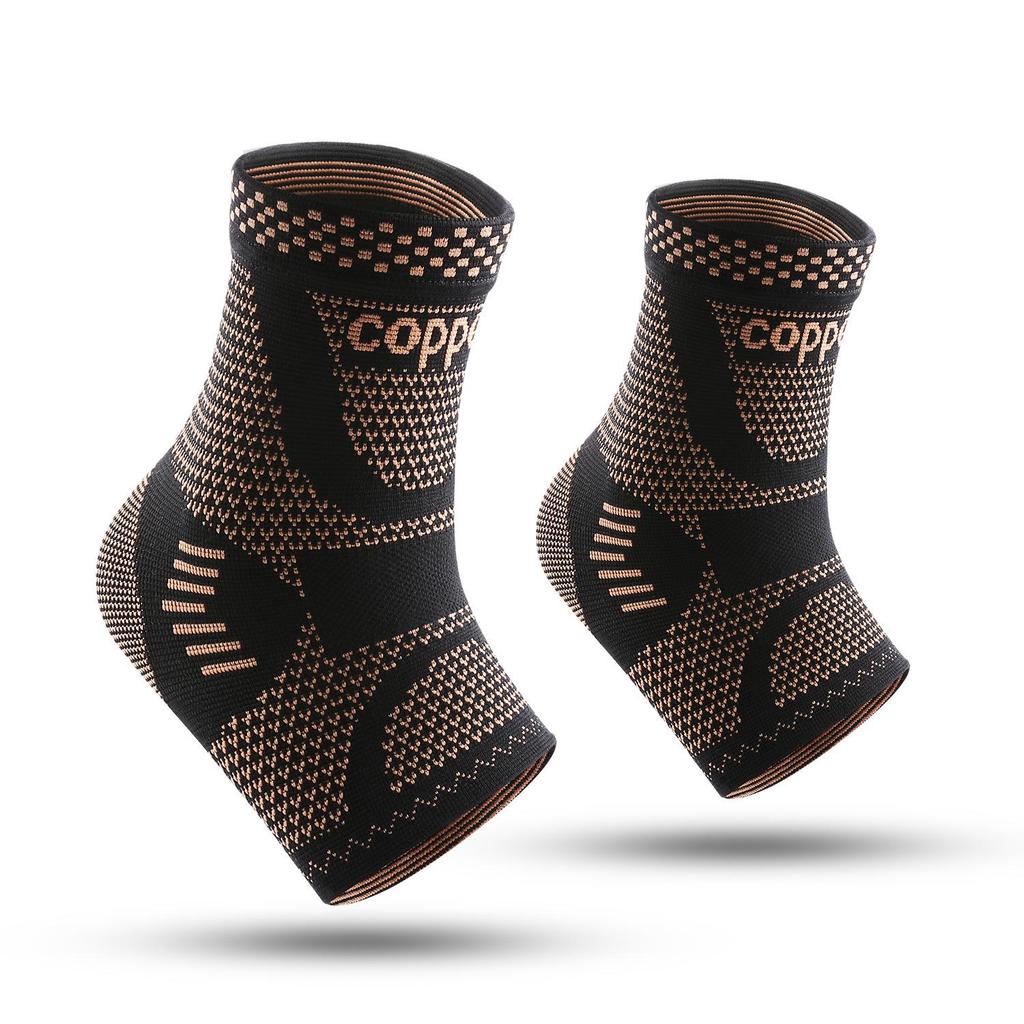 Breathable Copper Fiber Ankle Support for Sports and Sprains