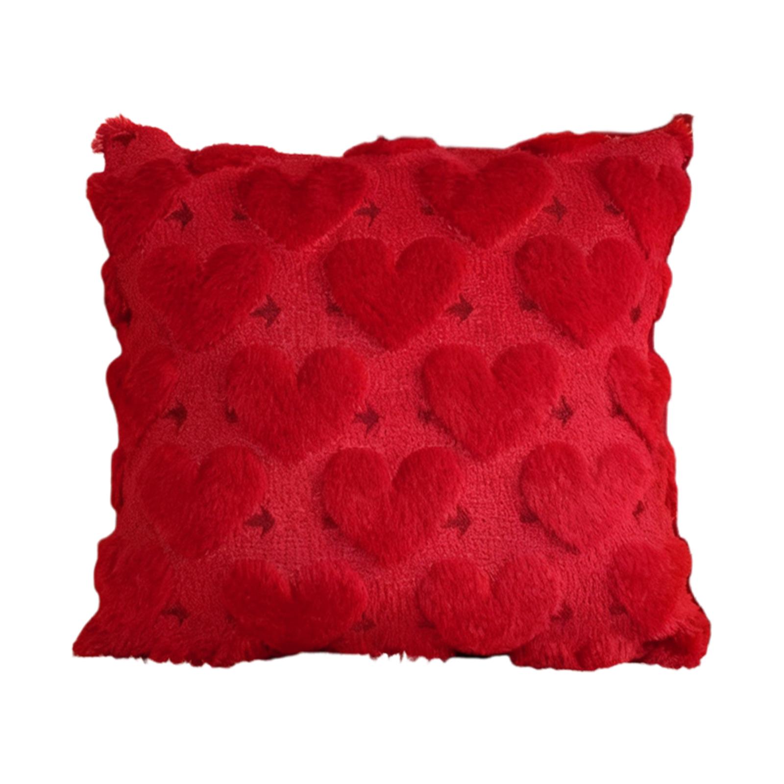

Romantic Valentine s Day Pillow Cover with Zipper, 18 X 18 Cm, for Wedding, Home Decor, Sofa Bed, Holiday.