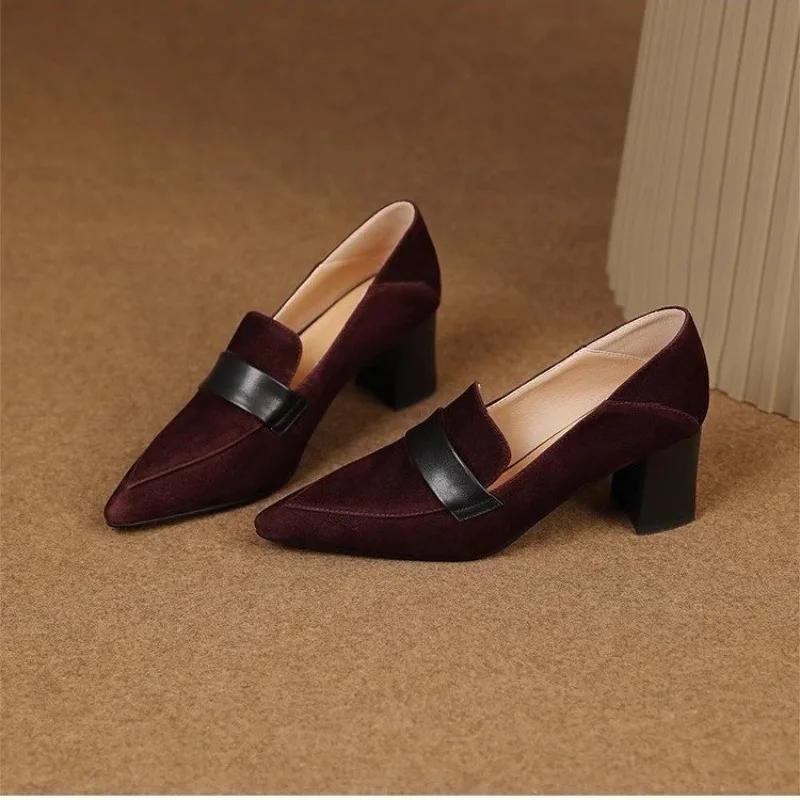 Women Flats Ballet Dance Pointed Toe Sandals Shoes Spring New Designer Loafers Shoes Suede Casual Sport Walking Zapatillas