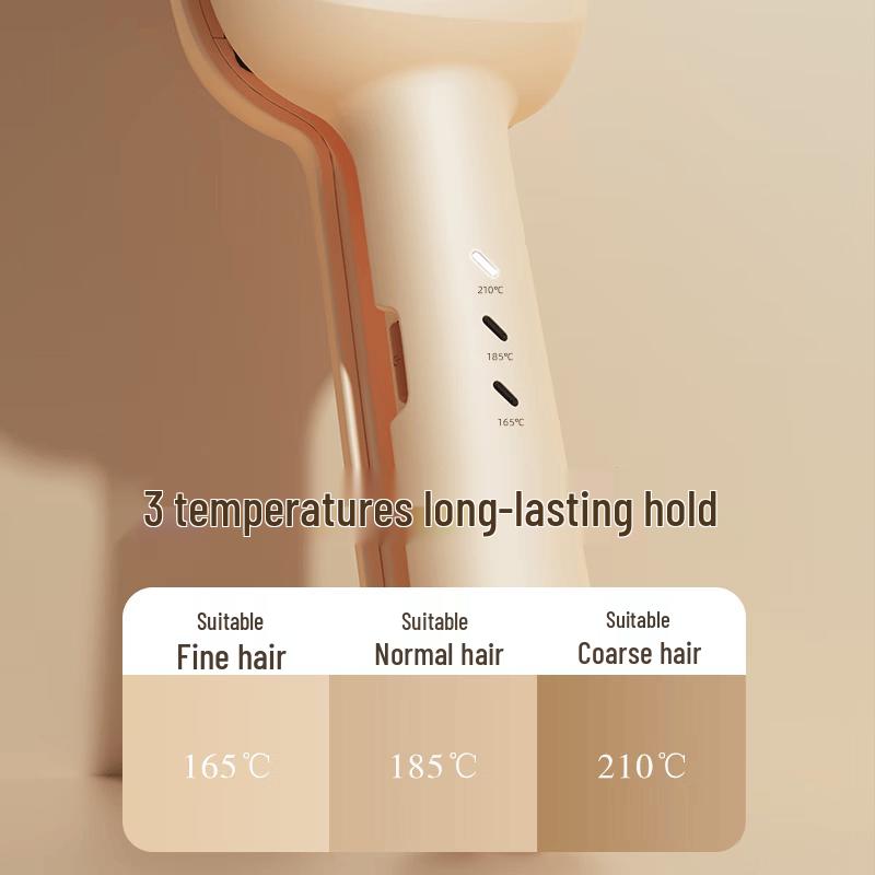 RIWA Negative Ion 28mm Egg Roll Hair Curler CN plug (adapter included)