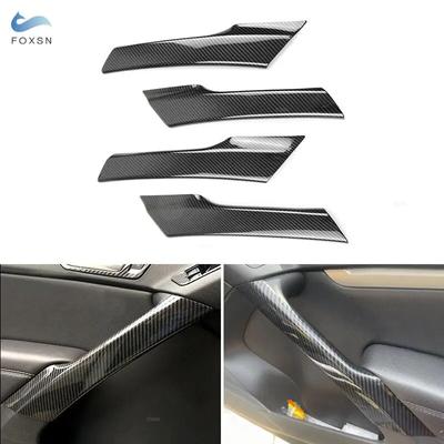 Für VW Tiguan 2008 2009 2010 2011 2012 2013 2014 2015 2016 Auto-Innentürgriff-Zugabdeckung Kohlefaserkornverkleidung Zubehör