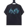 6506 Amiri 2026 Estate Nuova Maglietta Unisex Larga Cotone di Alta Qualità Taglie Forti Maglietta per Coppia