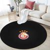Galatasaray SK3 Round Area Rug,Carpet Rug for Living Room Bedroom Sofa Playroom Decor,Non-slip Floor Mat