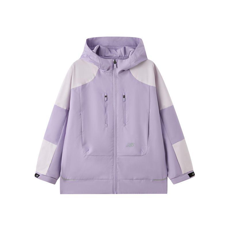 New Balance Kids Jackets Hooded Moderate 7AF3Z153-LAV 120