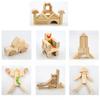 Wooden DIY Puzzle Blocks for Boys And Girls Montessori Stacking Blocks Colorful Educational Creative Toys Enlightenment Thinking