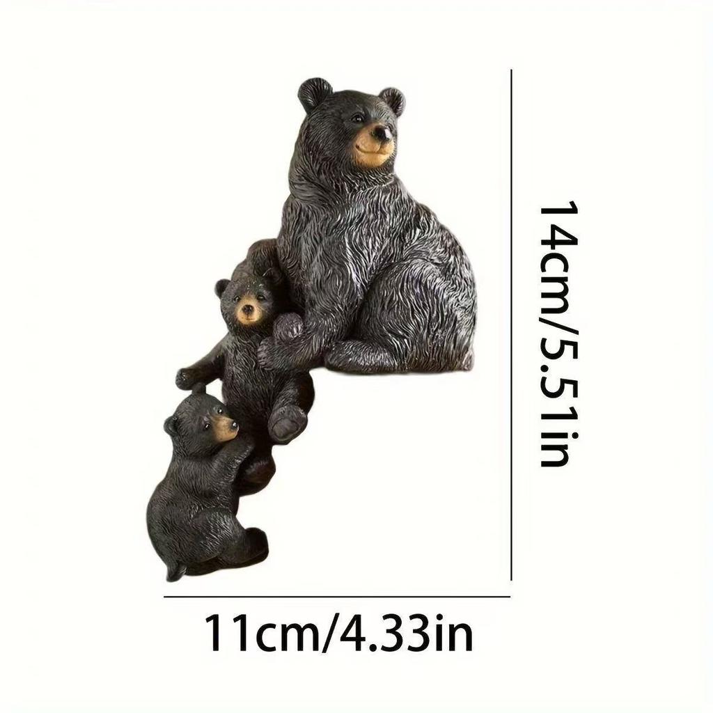Ogród Śmieszna Figurka Statua Dekoracja Niegrzeczny Goblin Żywica Niedźwiedź Krasnal Boże Narodzenie na Trawnik Trawa Rzeźba Ornament