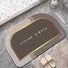 Soft Diatom Mud Absorbent Mat Bathroom Floor Mat Non-Slip Toilet Floor Mat Bathroom Toilet Carpet Entrance Door