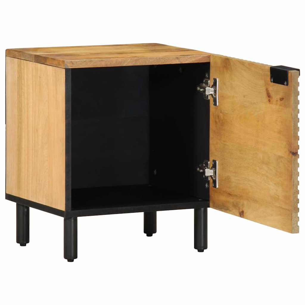 Nightstand Brown 40 x 33 x 46 cm Solid Mango Wood