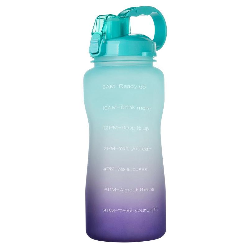 2000/3800 ml große Wasserflasche, auslaufsicherer Wasserkrug, sorgt dafür, dass Sie täglich genug Wasser für Fitness, Fitnessstudio und Outdoor-Sportarten trinken