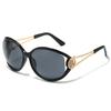 New large-frame fashion sunglasses ins wind outdoor driving sunglasses UV-proof round face sunglasses