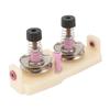 Double Head Yarn Guide Metal Multifunctional Yarn Guide for Winding Threading Winder Accessories