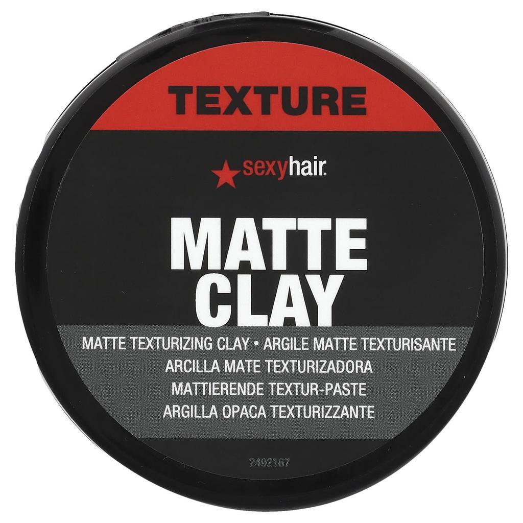SexyHair, Matte Clay, Texturizing, 70g (2.5oz)