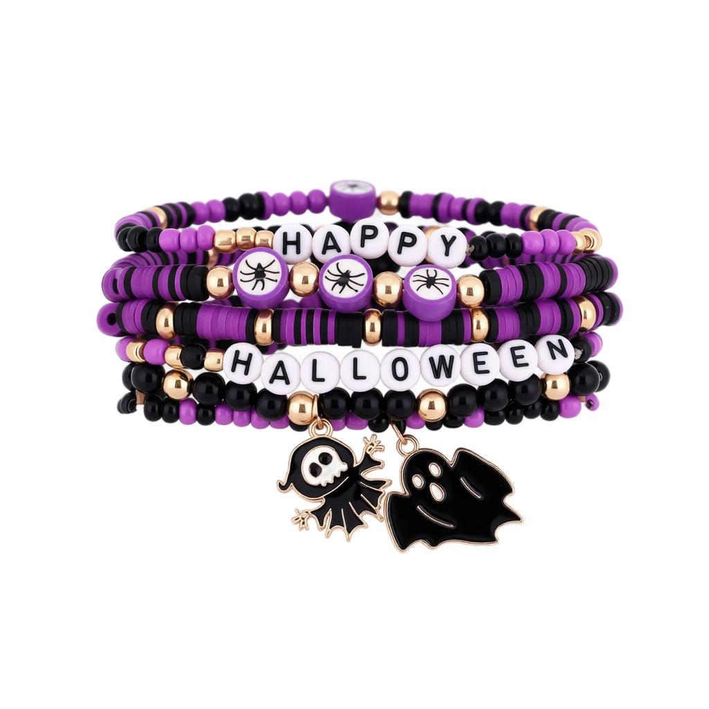 Halloween Bracelet Set for Women - Bracelets for Girls - Costume Party Jewelry Accessories
